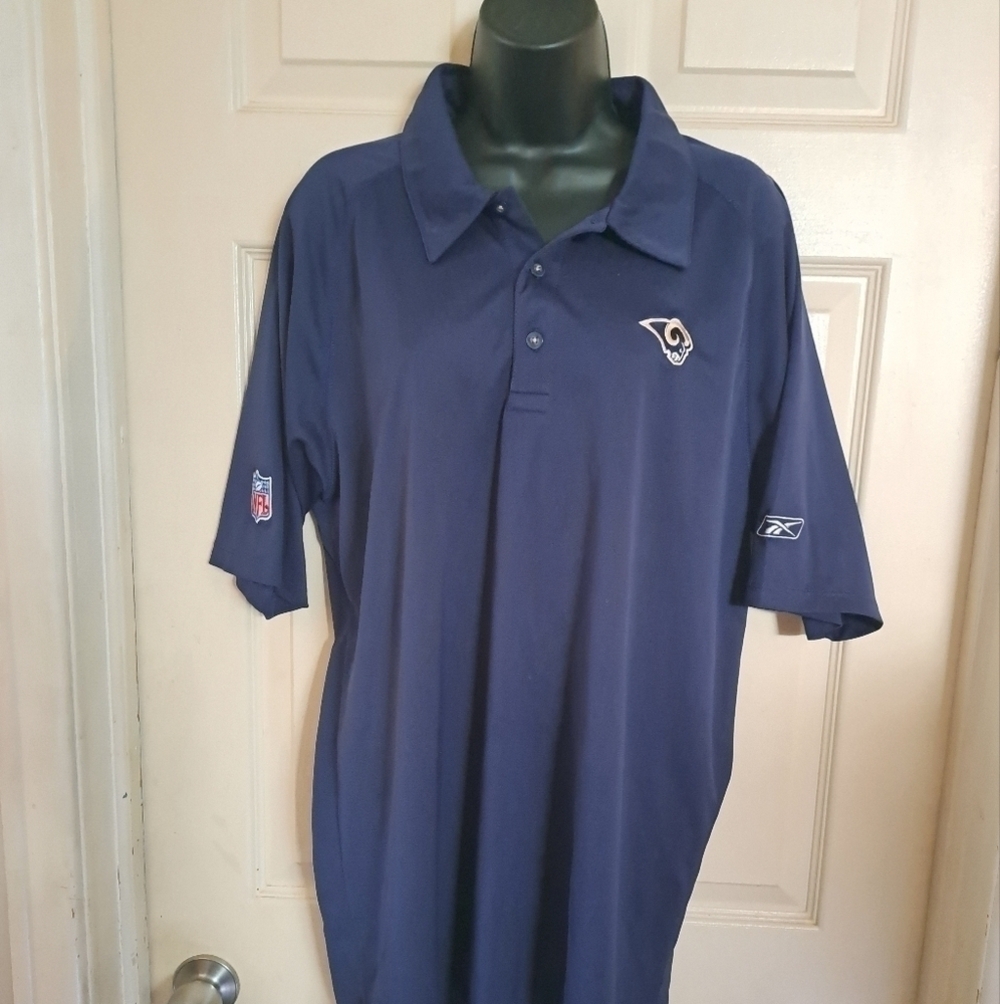 Rams Polo shirt Size Large